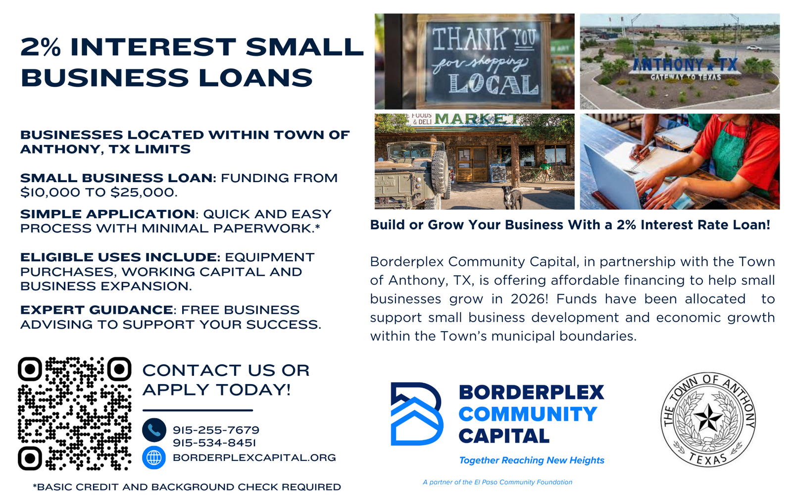 BCC & The City of Anthony, TX 